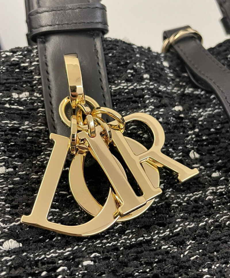 Christian Dior Medium Dior Toujours Bag Black